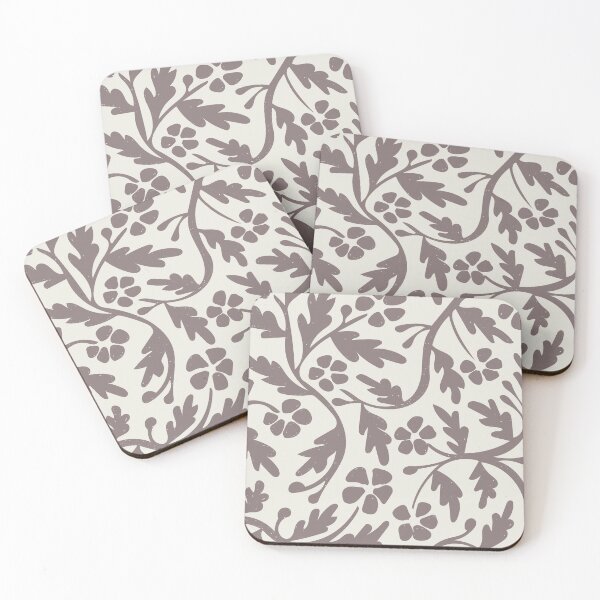 Item preview, Abstract Floral Canada Anemone - Cinnamon Swirl designed and sold by StuckOnGood.