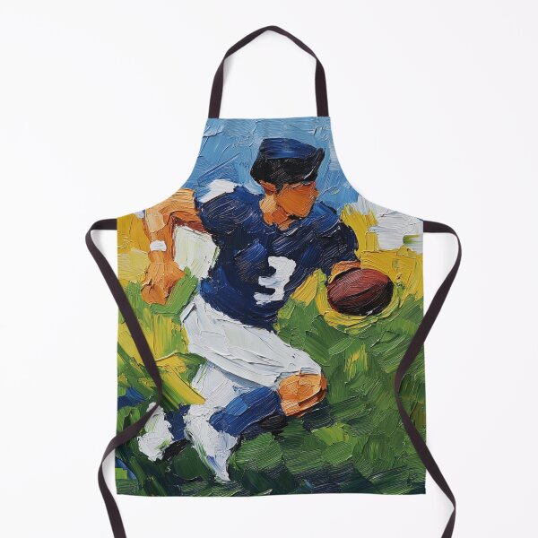 Item preview, Football player | Post-impressionist painting style designed and sold by ComicsFactory.