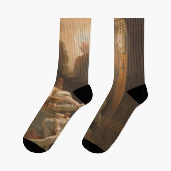 Item preview, Alexandre-Evariste Fragonard Faustian Fantasy The Fatal Hour designed and sold by Vintage Designs +.