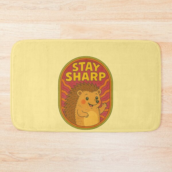 Item preview, Stay Sharp Hedgehog designed and sold by FrictionMaxxing.