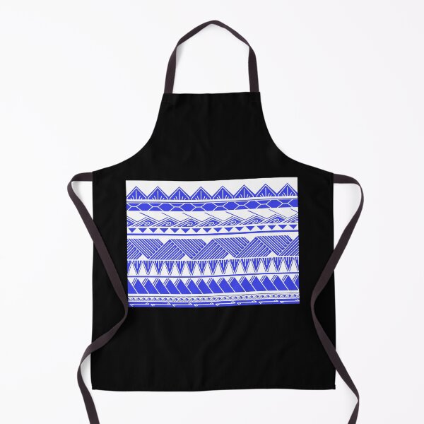 Item preview, White and Light Blue Tribal Pattern designed and sold by Steeb757.