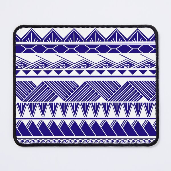 Item preview, White and Indigo Tribal Pattern designed and sold by Steeb757.