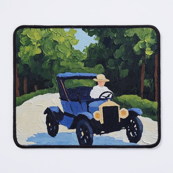 Item preview, Ford Model T | Post-impressionist painting style designed and sold by ComicsFactory.