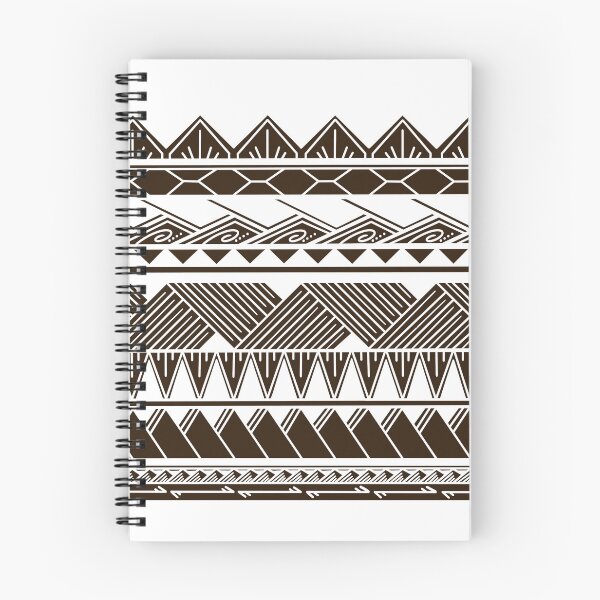 Item preview, White and Dark Brown Tribal Pattern designed and sold by Steeb757.