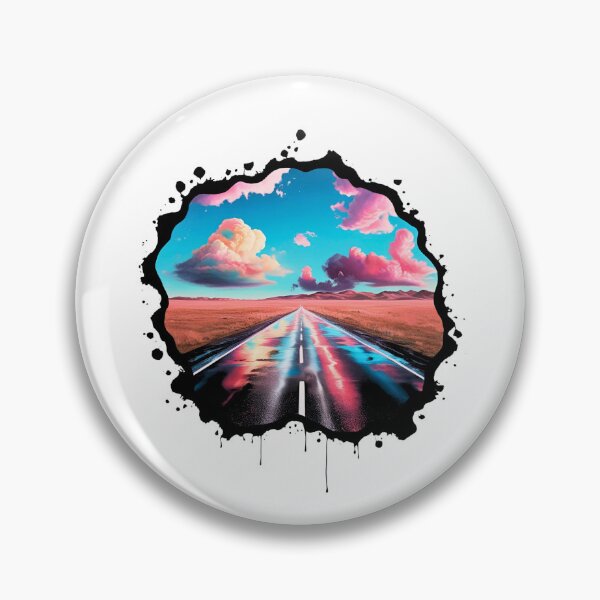 Item preview, Dreamscape Highway Through Inkblot Reality designed and sold by ErSaSolutions.