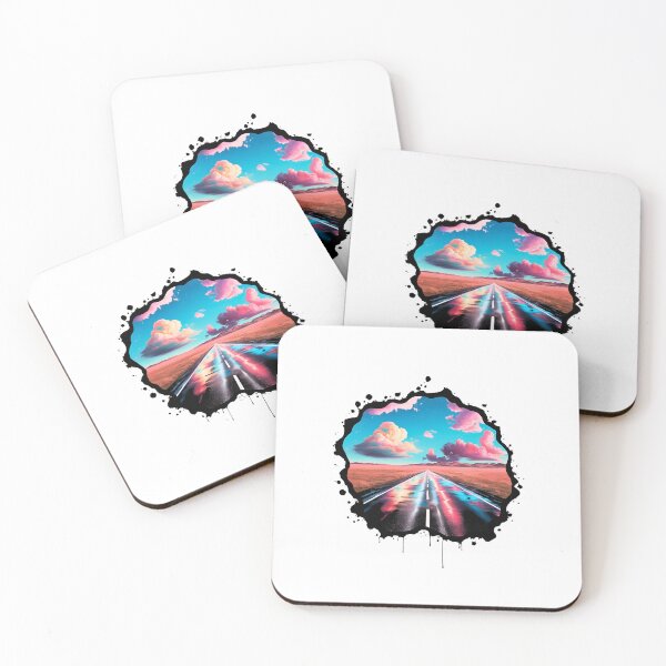 Item preview, Dreamscape Highway Through Inkblot Reality designed and sold by ErSaSolutions.