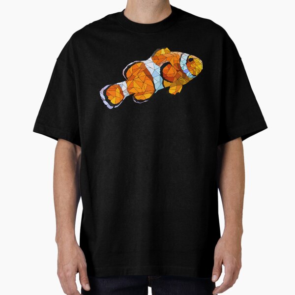 Item preview, Low Poly Clownfish – Seariously Funny | Humorous Fish Design for Ocean Lovers designed and sold by relaxory.