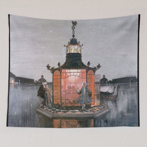Item preview,  Chinese pavilion. Jealous, 1906 - Alexandre Benois - art nouveau designed and sold by Vintage Designs +.