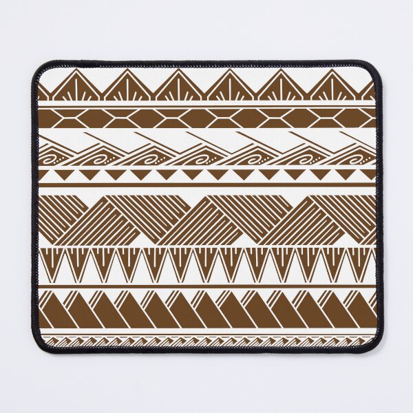 Item preview, White and Brown Tribal Pattern designed and sold by Steeb757.