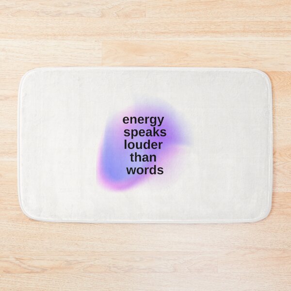 Item preview, Energy Speaks Louder Than Words designed and sold by artbystephm.