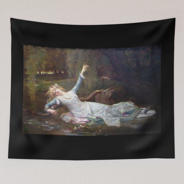 Item preview, Ophelia by Alexandre Cabanel  designed and sold by Vintage Designs +.