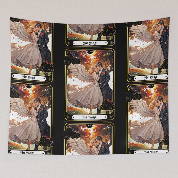 Item preview, Tarot - yin yang designed and sold by anime-black.