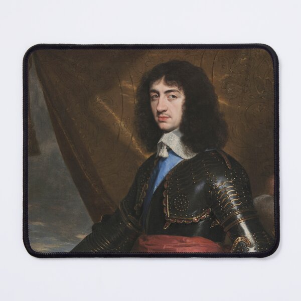 Item preview, Portrait of King Charles II of England, 1653. Philippe de Champaigne (French, 1602–1674). Oil on canvas designed and sold by Vintage Designs +.