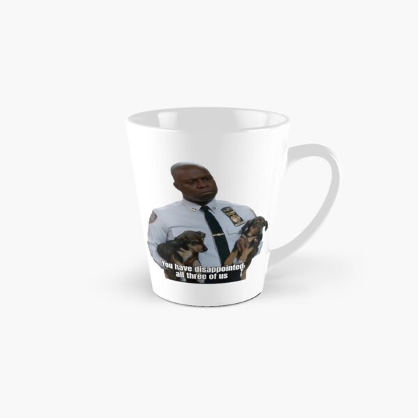 Aperçu de l'œuvre Capitaine Holt - Vous nous avez tous les trois déçus (version t-shirt) créée et vendue par ScarahMonster.