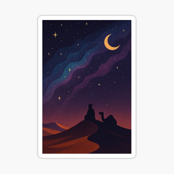 Item preview, Stargazer – Lost in the Desert Sky designed and sold by SaifDesignes.