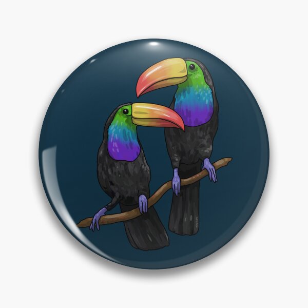 Item preview, Queer Toucans designed and sold by Art by Veya.