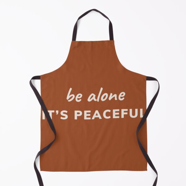 Item preview, Be Alone, It's Peaceful – Minimalist Typography Art designed and sold by TheRoots-.