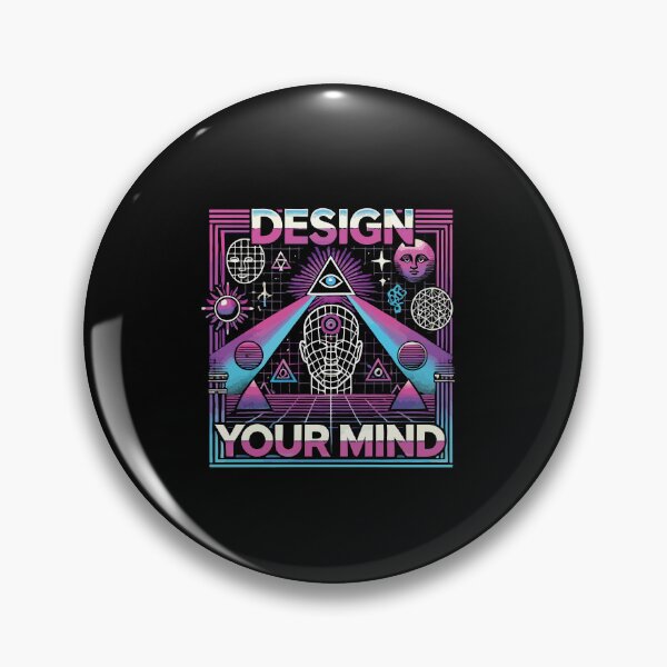 Artikelvorschau, Design Your Mind – Retro Psychedelic Awakening entworfen und verkauft von chantastical.