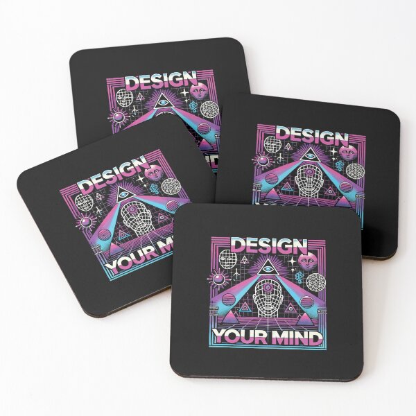 Item preview, Design Your Mind – Retro Psychedelic Awakening designed and sold by chantastical.
