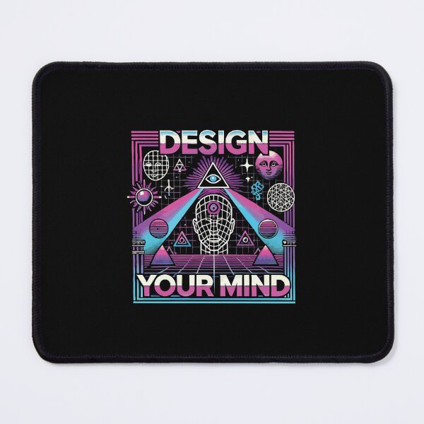 Item preview, Design Your Mind – Retro Psychedelic Awakening designed and sold by chantastical.