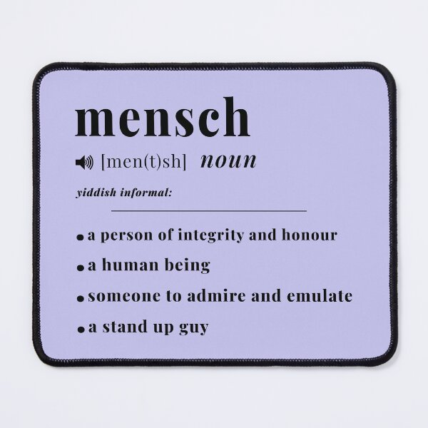 Item preview, Mensch Definition Text design 1 designed and sold by DigitalandPhoto.