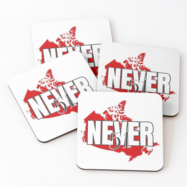 Item preview, NEVER 51 – Bold Canadian Sovereignty Design designed and sold by KimRG.