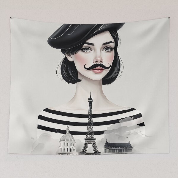 Item preview, French Lady With A Beret designed and sold by Bo-Mak.