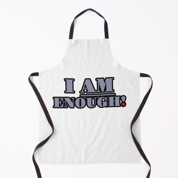 Item preview, I am enough! Grey designed and sold by IHCounselling.