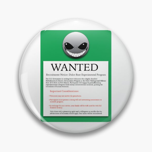 Item preview, Dulce Base Volunteer Recruitment designed and sold by wickedcartoons.
