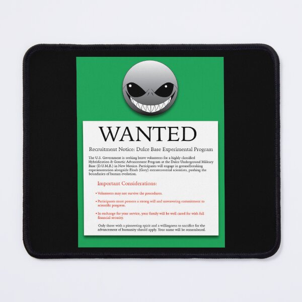 Item preview, Dulce Base Volunteer Recruitment designed and sold by wickedcartoons.