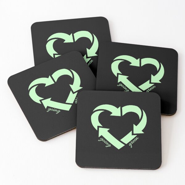 Item preview, Going Green Design – Black Edition designed and sold by QuotesPrints.