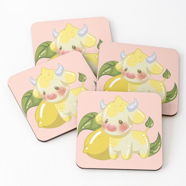 Item preview, Lemon cute cow designed and sold by CharmingChains.