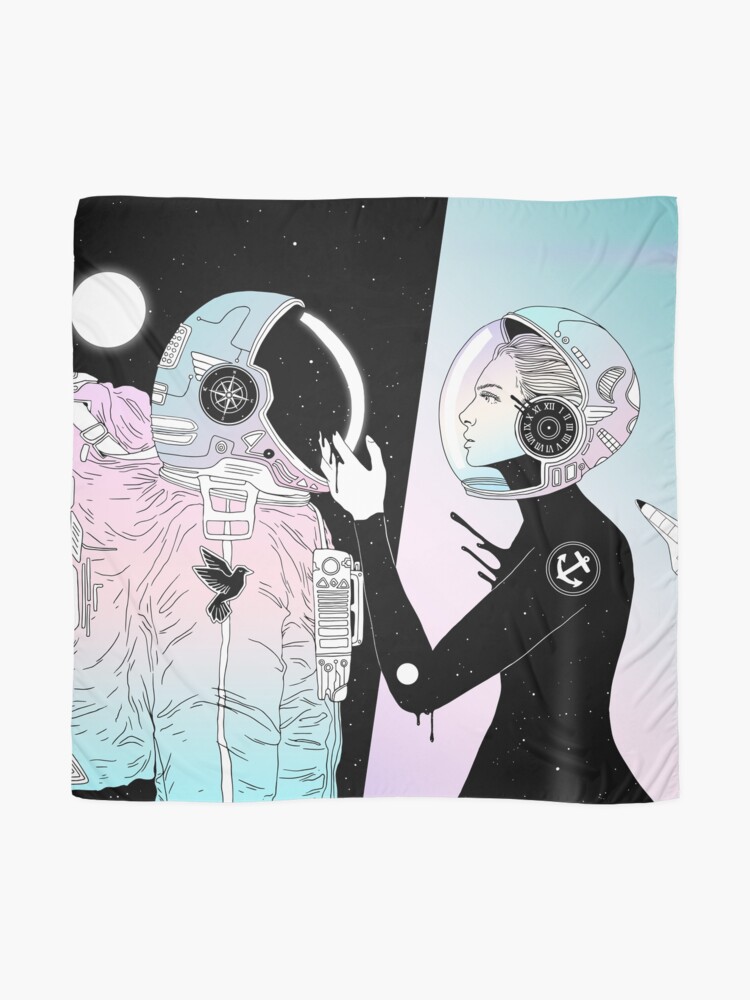 Alternate view of I Found a Space for Us Scarf