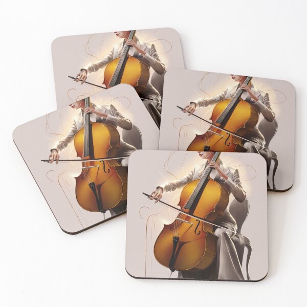 Item preview, El Violoncello (The Cello) Loteria Card 18 designed and sold by matteflor.