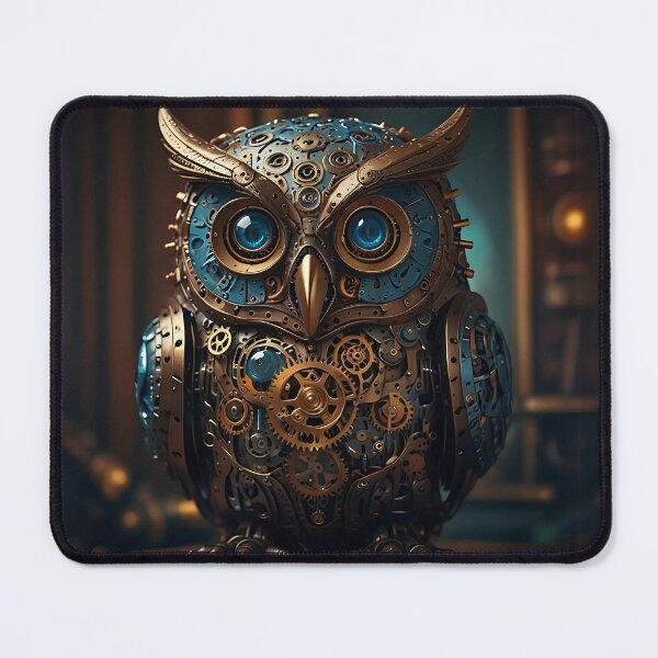 Item preview, steampunk owl designed and sold by Fantasy-Vibes.