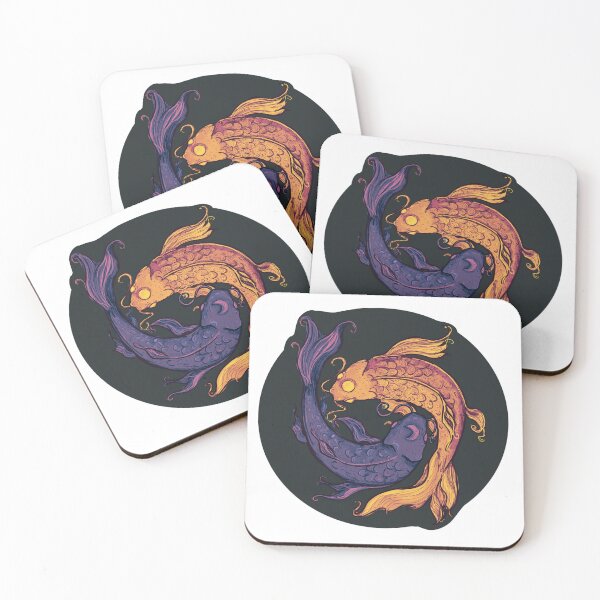 Item preview, Sun and Moon Koi designed and sold by PosingJester.