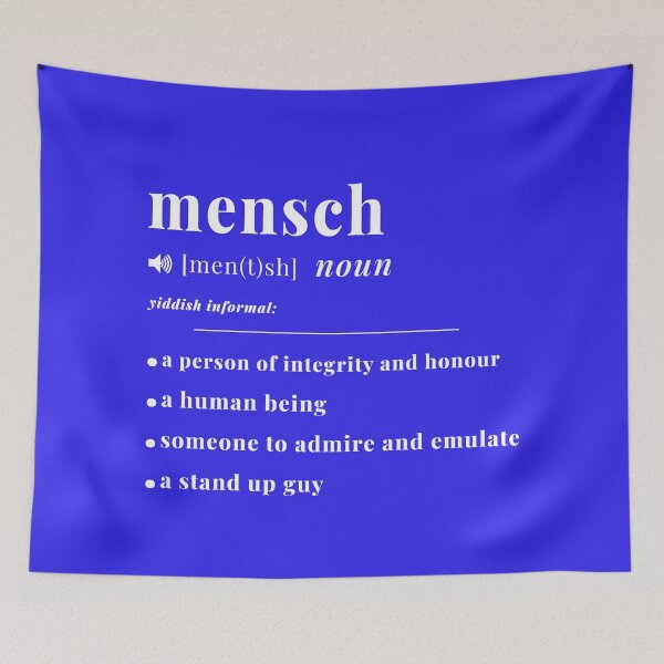 Item preview, Mensch Definition Text design 2 designed and sold by DigitalandPhoto.