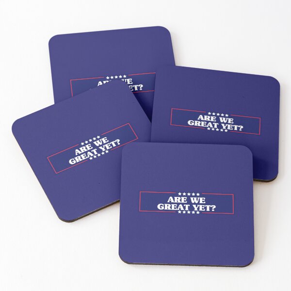Item preview, Are We Great Yet? designed and sold by Keeping Art Heavenly.