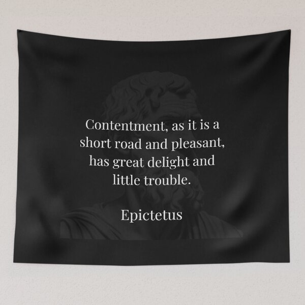 Item preview, The Simple Path to Joy - Epictetus Stoic Philosophy designed and sold by DoseOPhilosophy.