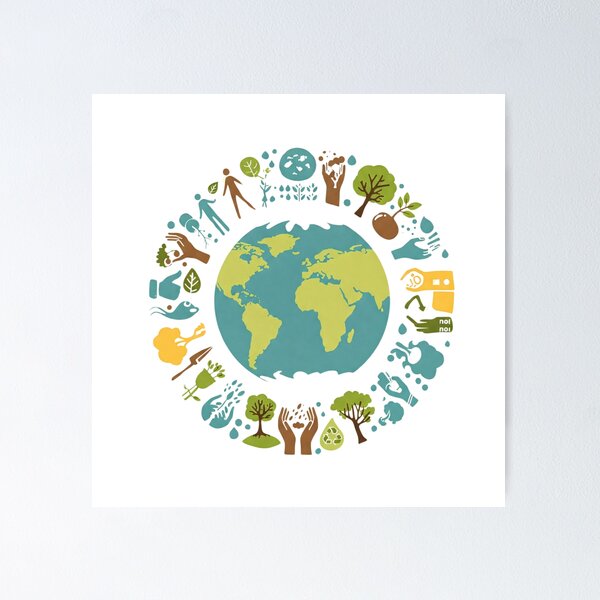 Item preview, Environmental and planetary protection designed and sold by cyk-pct.