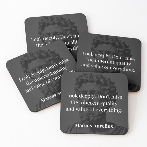 Item preview, Seeing True Value in Life - Marcus Aurelius Stoicism designed and sold by DoseOPhilosophy.