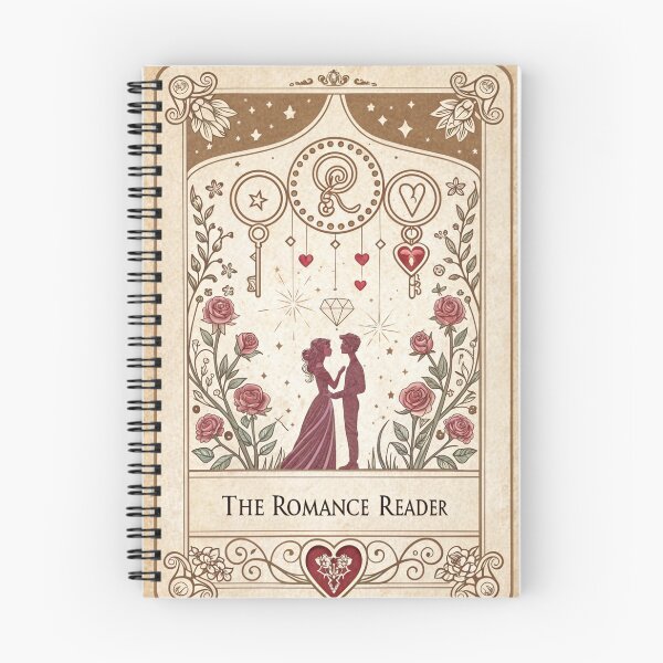 Item preview, Tarot Card Titled: The Romance Reader designed and sold by MythicDigitalPrints.