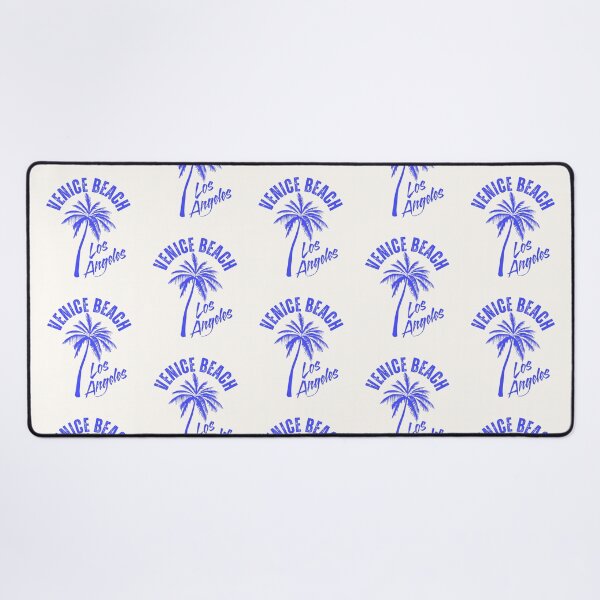 Item preview, Retro Eighties Venice Beach Los Angeles California - Electric Blue  designed and sold by SurfingLocales.