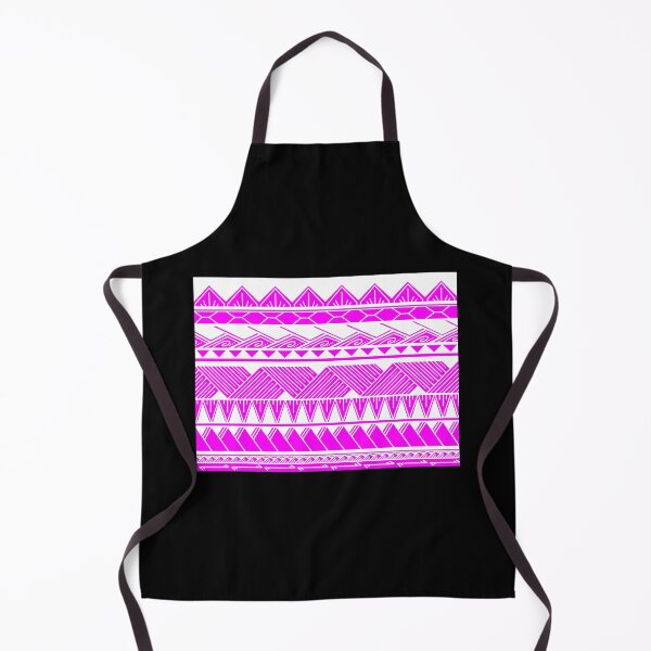 Item preview, White and Bright Pink Tribal Pattern designed and sold by Steeb757.