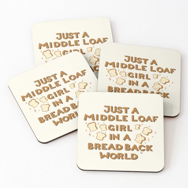 Item preview, Middle Loaf Girl in a Breadback World designed and sold by Summer Clarke Creative Studio.
