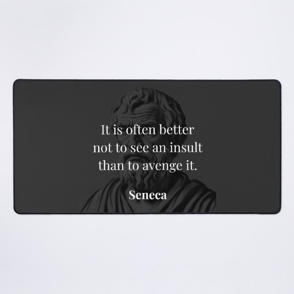 Item preview, Seneca’s Stoic Wisdom: The Power of Ignoring Insults designed and sold by DoseOPhilosophy.