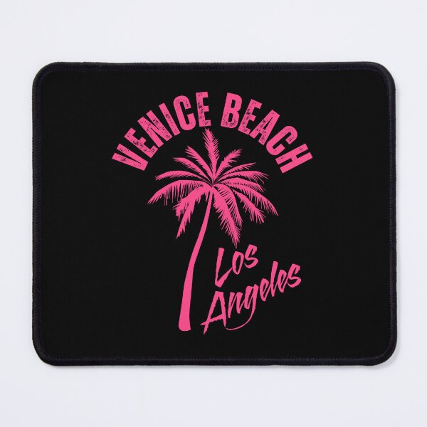 Item preview, Retro Eighties Venice Beach Los Angeles California - Hot Pink  designed and sold by SurfingLocales.