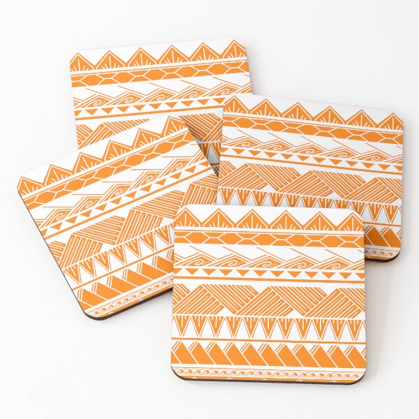 Item preview, Creamsicle Colored Tribal Pattern designed and sold by Steeb757.