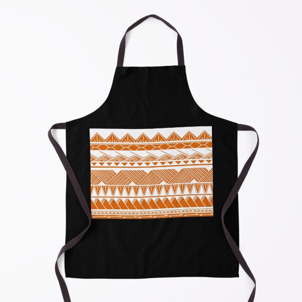 Item preview, White and Orange Tribal Pattern designed and sold by Steeb757.