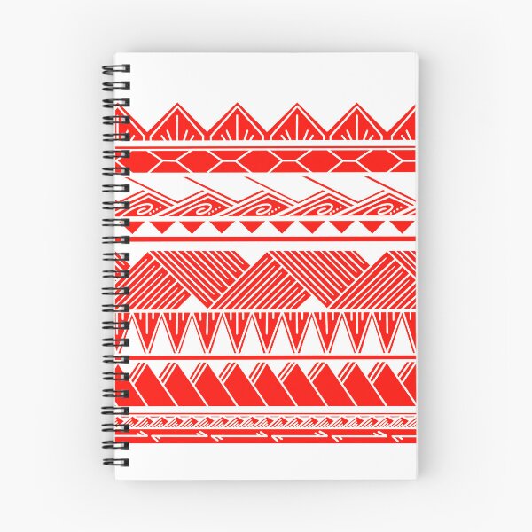 Item preview, White and Burnt Orange Tribal Pattern designed and sold by Steeb757.